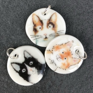 Assorted Cat Pendants